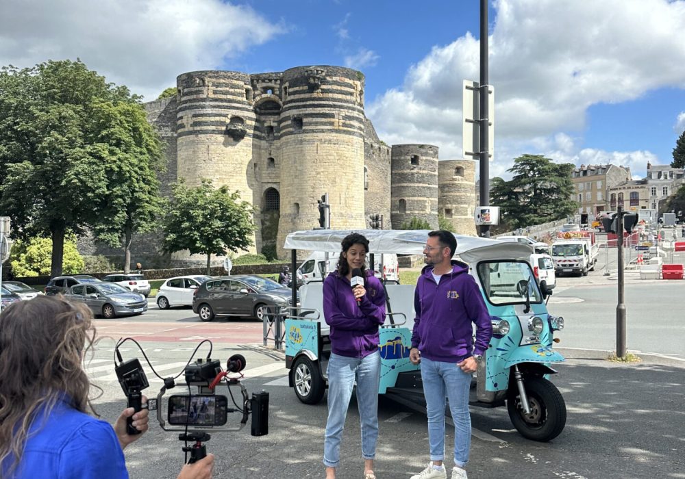 Les tuk-tuks débarquent à Angers !