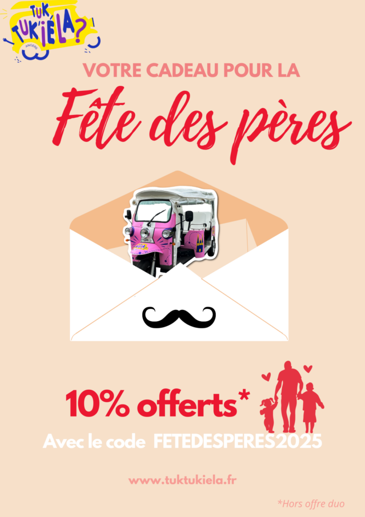 Fête des pères Angers cadeau