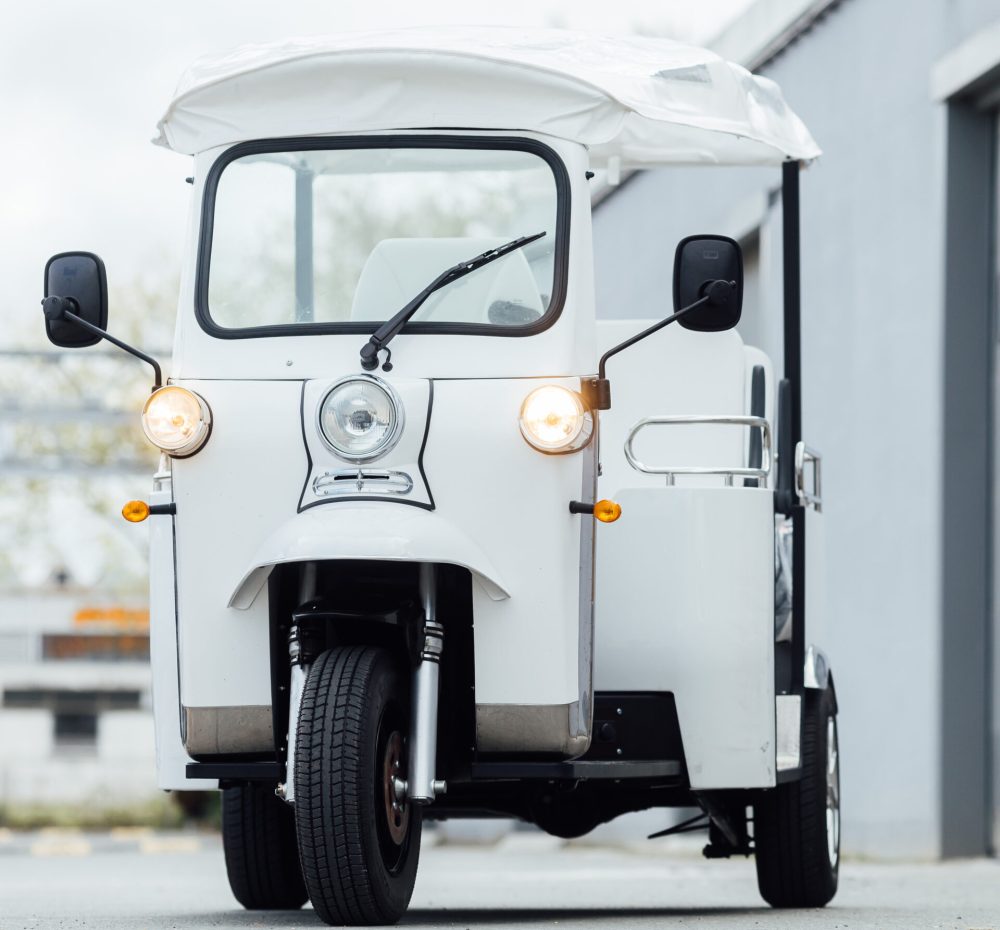 Activité à Angers en tuk-tuk électrique