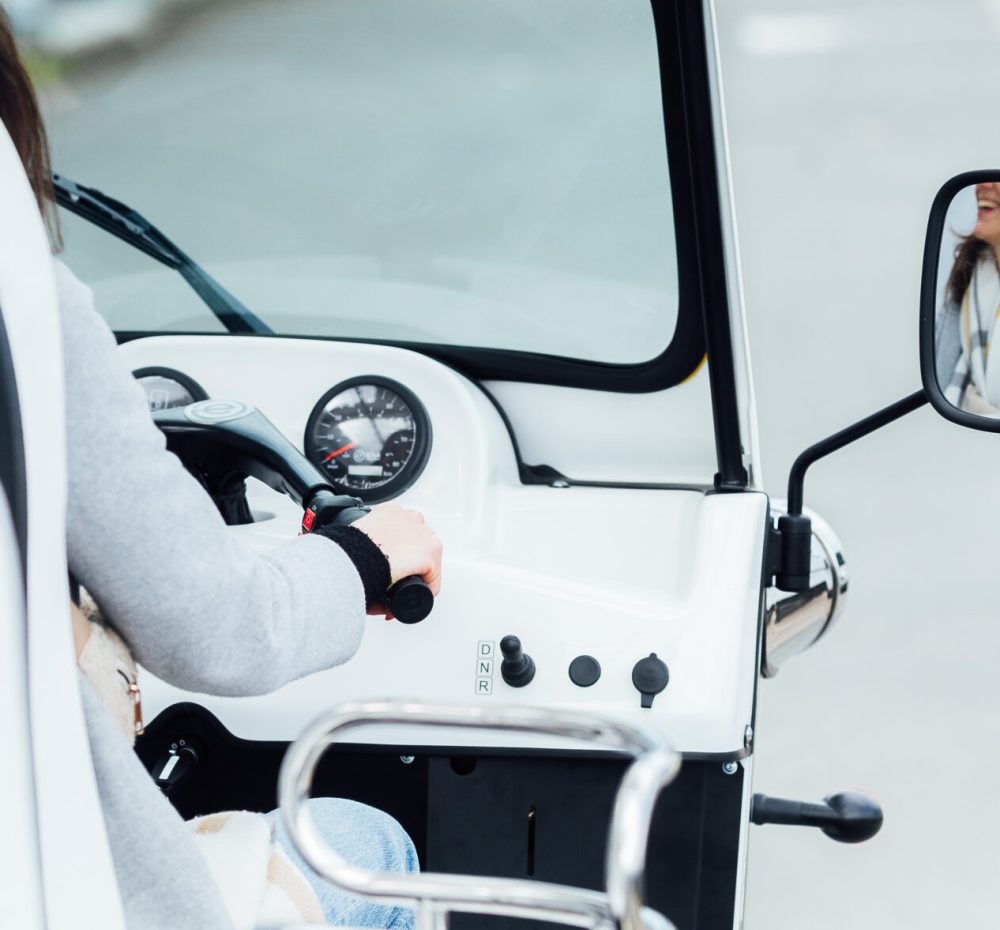 Sortie en famille à Angers en tuk-tuk électrique